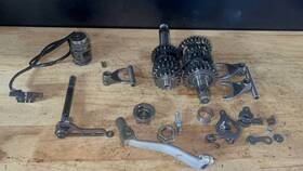 13127-0699 Kawasaki 2019-2020 Kx450f Complete Transmission Gear Shift Hub Drum Shifter Fork Kx450