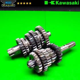 13127-1065 Kawasaki 1983-1984 Kdx250 Transmission Gear Set Gearbox Main Counter Shaft 13127-1065 Kawasaki 1983-1984 Kdx250 Transmission Gear Set Gearbox Main Counter Shaft