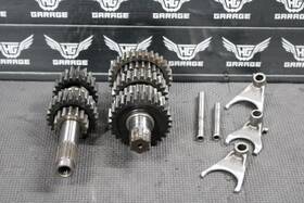 13127-1201 Kawasaki 13127-1195 1990 Kx250 Oem Engine Transmission Tranny Assembly Gears
