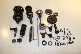 13127-1205 Kawasaki 1994 Ninja Zx7 Zx750 Engine Motor Transmission Tranny Gears