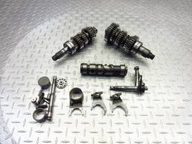 13127-1272 Kawasaki 2003 01-03 Zr7s Zr750 Transmission Drum Shaft Fork Gears
