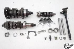 13128-0706 Kawasaki 18-23 Ninja 400 Oem Transmission 6.6k Gears Shaft Drum Fork Engine
