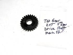 13129-1128 Kawasaki 1981 81 Kdx420 Kdx 420 Transmission Main Shaft Gear 24t