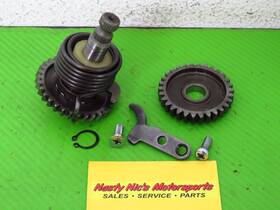 Kawasaki 59051-1027 1998 Kx60 Kx 60 Oem Kickstarter Bendix Spring Idler Gear Set Shaft Good