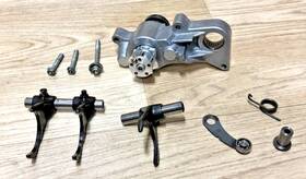 58334012000 Ktm 2000 Lc4 640 Transmission Shift Drum Forks Carrier Trans