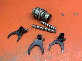 Ktm 79234112000 2018 350 Xcf Transmission Shift Forks And Drum 250 300 Excf Xc W Tpi 2016-2022