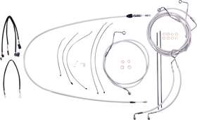 3871212 Magnum Sterling Chromite Ii Designer Handlebar Installation Kit