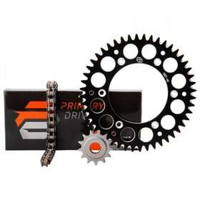 1437620293 Primary Drive Alloy Kit And O-ring Chain Black Rear Sprocket