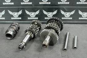 24121-02b41 Suzuki 1998 Rm80 Oem Engine Transmission Tranny Assembly Gears