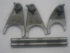 25211-34200 Suzuki 1982 Gs650g Gs G 650 Transmission Gear Shift Forks 3 And Guide Bars