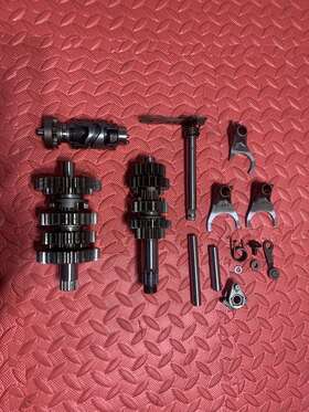 25211-49h00 Suzuki 2022 Rmz250 Oem Complete Transmission Tranny Shift Forks Shaft Drum