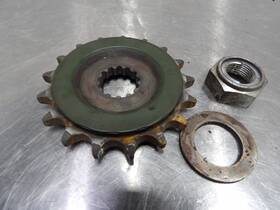 27510-20a22 Suzuki 06-07 Gsxr750 And 600 Front Engine Sprocket With Nut Washer