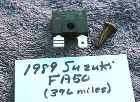 S5082b Suzuki 1989 Fa50 Rectifier Regulator Low 396 Miles