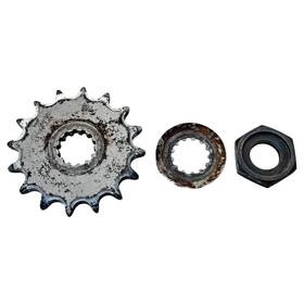 T1180182 Triumph 2006 - 2008 Daytona 675 Front Chain Gear Transmission Sprocket Stock T1180182 Triumph 2006 - 2008 Daytona 675 Front Chain Gear Transmission Sprocket Stock