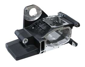 28-135 Ultima Black Heavy Duty Transmission Case For Harley 6-spd Twin Cam A 2002-2006