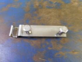 17-0108 V-twin Manufacturing Chrome 4 Speed Transmission Mount Aduster Strap Harley Davidson 1936-1964