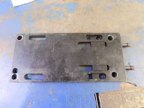 17-7661 V-twin Manufacturing Adjustable 4 Speed Transmission Mount Plate Harley Davidson Fl Fx 1979-1986