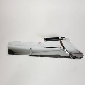 60474-92 V-twin Manufacturing Lower Belt Guard Chrome Harley 91-05 Fxd Dyna Models New