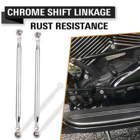 Vvipartsusa 420012615458 Gear Shifter Link Shift Linkage Fit Harley Street Glide Heritage Touring Chrome