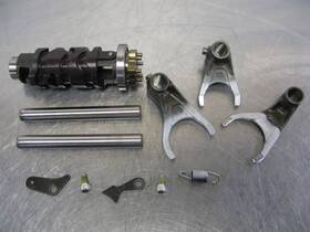20s-18540-00-00 Yamaha Fz6-r Fz6r 13 2013 09-17 Shift Drum Forks Shafts Assembly Cam Factory