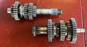 214-17411-61-00 Yamaha Mx250 Used Oe Transmission Tranny Gears Vintage 73-74 Pn