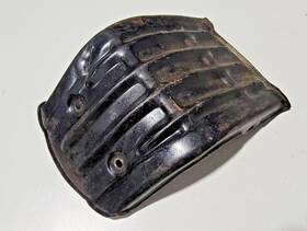 214-21471-00-00 Yamaha Engine Skid Guard Bash Plate 1968-1973 Rt1 Rt2 Rt3 Dt1 Dt2 Dt3 Rt1mx