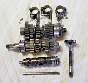 306-17411-00-00 Yamaha 256-16301-60-00 1972 Xs2 Xs1 Tx650 Complete Transmission Assembly
