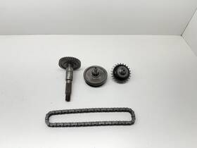 Yamaha 2ek-17410-00-00 1997 Razz Sh50 Transmission Trans Gears Shaft Chain Oem