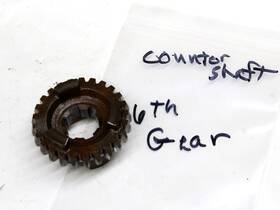 2hg-17261-00-00 Yamaha 1987 88 Yz125 Yz 125 Transmission Counter Shaft 6th Gear