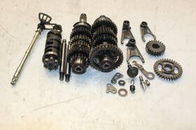 2ms-e7411-01-00 Yamaha 2023 Mt-03 Engine Motor Transmission Tranny Gears