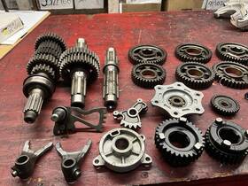 3892a13 Yamaha 1981 Xs 1100 Transmission Missing One Shift Fork