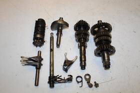 3c5-17402-00-00 Yamaha 2010 Xt 250 Transmission Tranny Assembly Gears Gear Shifter Shift