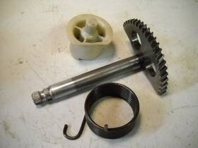 3l5-15601-01-00 Yamaha 1980 Qt50 Kick Shaft Assy