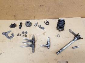 3xk-18101-01 Yamaha 1994 Wr250 Trans Gear Shifting Shifter Shift Shaft Pawl Drum Cam Fork Pin