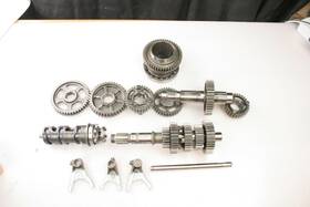 4x7-17411-00 Yamaha Virago 750 920 Oem Transmission And Shifter 4x7-1854 P2749