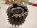 5x5-17251-00-00 Yz250 Yamaha Nos Oem 1985 Tri-z 250 1982 1986 5th Wheel Transmission Gear