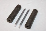 WW2 Harley-davidson Kicker Pedal Steel "rubbers" 2092-17 Knucklehead Flathead. Fixed Price $25.00.