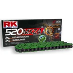 Rk Chain 520 MXZ4 120 Green/black Open. Fixed Price $58.11.
