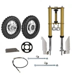 Front Forks Triple + 2.50-10 Wheel Set Tire Drum Brake MX500 XR50 CRF50 Baja. Fixed Price $339.26.