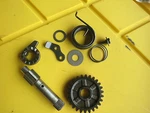 89 90 91 92 Suzuki Rm 125 Kickstart Shaft Assy. Fixed Price $98.62.