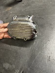 Harley Davidson 5 Speed Transmission Cover Softail Fxr Evo Dyna 37082-87A. Fixed Price $30.00.
