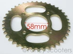 Bike/dirt Rear Sprocket Ac Pitch 428 X 41 Teeth, Bolt Pattern. Fixed Price $29.99.