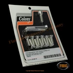 Colony 8148-13, Trans Top Cover Screw Kit, 1956-1964 Panhead, Cad Plated. Fixed Price $19.36.