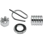 Colony Axle Spacer And Nut Kits Smooth Motorcycle Street Bike 9975-4 DS-190070. Fixed Price $38.61.