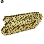 Motorcycle Gold Color 520 Pitch Links With O-ring Drive Chain X114 Atv. Fixed Price $30.00.