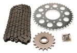 Honda Interceptor, 1985-1986, O-ring Chain And Sprocket Set. Fixed Price $120.99.