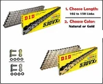 D.i.d Did 530 VX3 Xring Drive Chain Gold Or Natural With Rivet Master Link. Fixed Price $177.80.