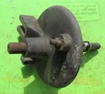 1958-60 Ducati Rear Brake Plate W/ Axle. Fixed Price $18.00.