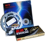 Pbr / Ek Chain & Sprockets Kit For Kawasaki Zz-r 600 1990 1992 Oem Pitch. Fixed Price $141.24.