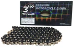 Ek Threed 520Z Super Sport Sealed QX2-RING Chain Black/gold 100 Links Japan New. Fixed Price $279.98.